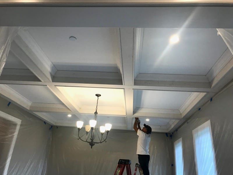 Professional home improvement project